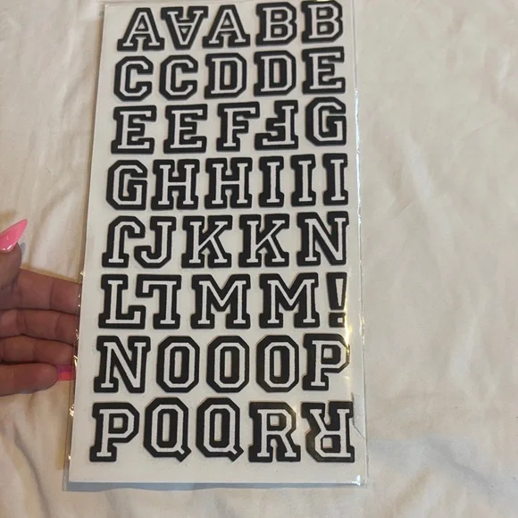 Alphabet and Playground Sticker Set - Picture 5 of 6